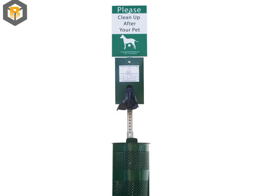 Custom by Stainless Steel Pet Waste Station Post Dog Poop Bag Dispenser Station Metal Processing Machine Part