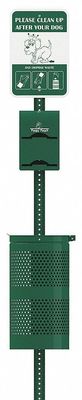 Custom by Stainless Steel Pet Waste Station Post Dog Poop Bag Dispenser Station Metal Processing Machine Part