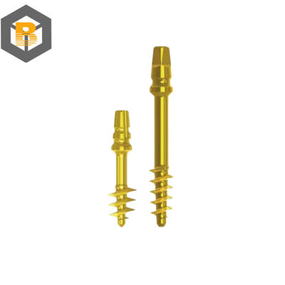 Customized Machining Dental Implants for Medical Industry CNC Turning Tooth Implant