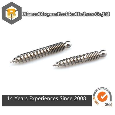 Produces CNC Titanium Dental Implant Machine Part with Precision Milling and Turning