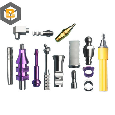 Dental Implant Universal Kit Set with Customized Abutment Analog Screw Machine Part