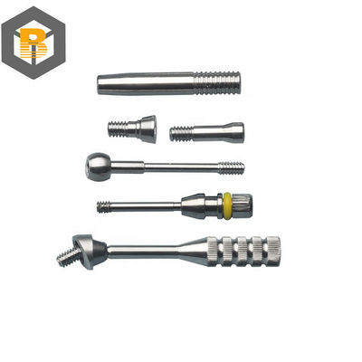 Dental Implant Universal Kit Set with Customized Abutment Analog Screw Machine Part