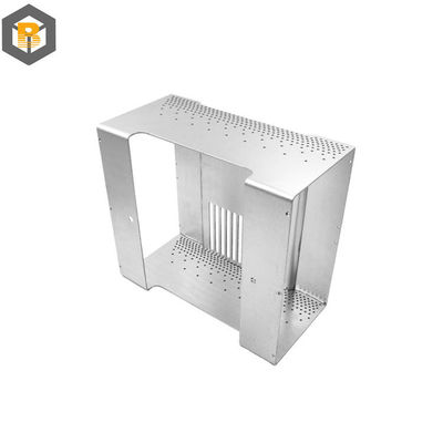 Custom Metal Sheet Fabrication Stainless Steel Laser Cutting Parts for Computer Cabinet