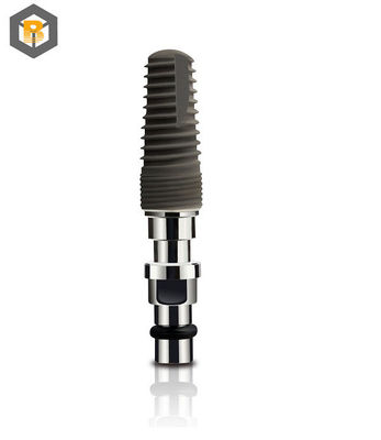 Pure Titanium Dental Implant Bone Level Fixture CE/ISO13485 S.L.a Surface Customized