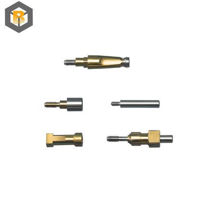 Custom Dental Implant Abutment Titanium Alloy Retaining Screws Straight Plural Abutment Precision Machining Part