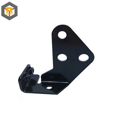 Custom by 2D/3D/drawing Aluminum Support Brackets for Sheet Metal Black Various Shape
