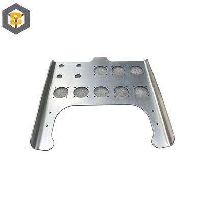 Custom by 2D/3D/drawing Aluminum Support Brackets for Sheet Metal Black Various Shape