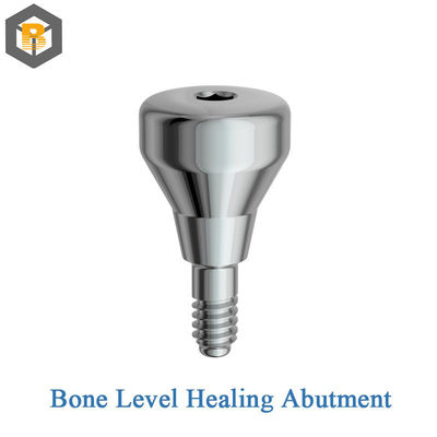 Submerged Type Internal Hex Titanium Implant Bone Level Dental Implant Compatible with Custom 3D Design