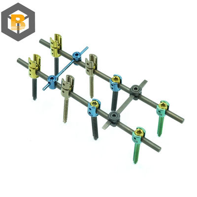 Spinal Fixation Operation Orthopedic Implants Spinal Cross Link Medical Screw Machine Part