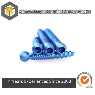 Superior Anterior Cervical Screw for Cervical Fixation in Orthopedic Surgery Implants