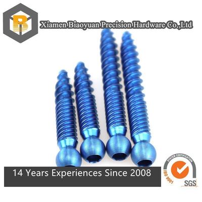 Superior Anterior Cervical Screw for Cervical Fixation in Orthopedic Surgery Implants