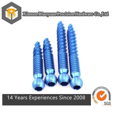 Superior Anterior Cervical Screw for Cervical Fixation in Orthopedic Surgery Implants