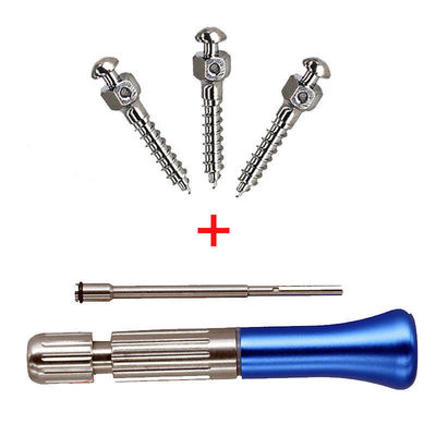 Superior Anterior Cervical Screw for Cervical Fixation in Orthopedic Surgery Implants