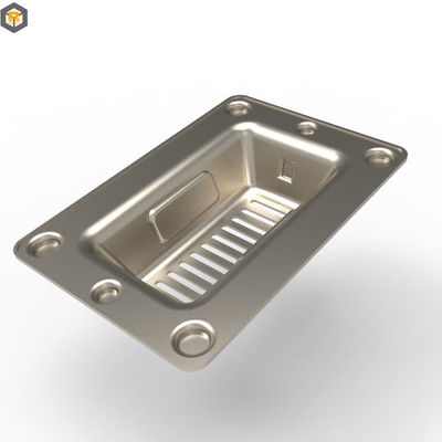 Custom Anodized Aluminum Deep Drawing Cup Stainless Steel Sheet Metal Stamping Parts