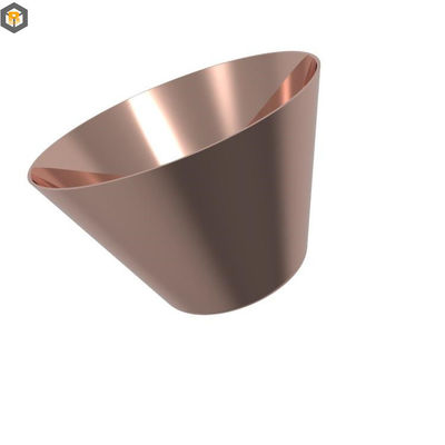Custom Anodized Aluminum Deep Drawing Cup Stainless Steel Sheet Metal Stamping Parts