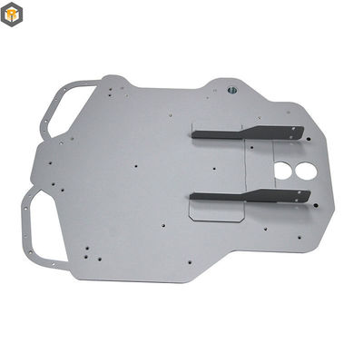 2D/3D/Drawing Customized Aluminum Powder Coating Sheet Metal Fabrication Machine Part