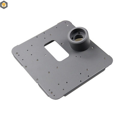 2D/3D/Drawing Customized Aluminum Powder Coating Sheet Metal Fabrication Machine Part