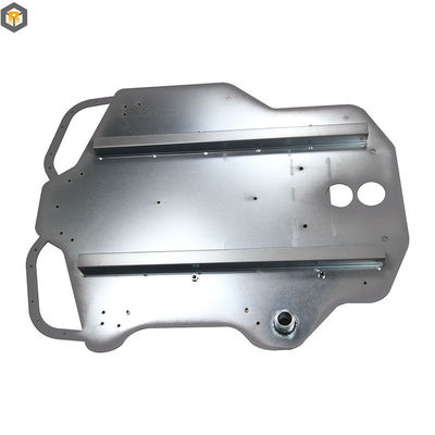 2D/3D/Drawing Customized Aluminum Powder Coating Sheet Metal Fabrication Machine Part