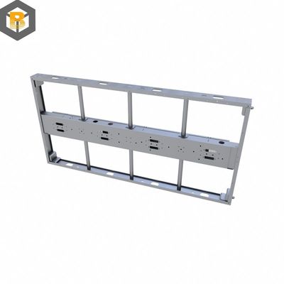 Custom by 2D/3D/drawing Sheet Metal Fabrication Stamping Bending Machine Parts Stainless Steel Frame Made