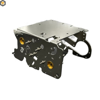 Custom Plastic Laser Cutting Parts Stamping Sheet Metal Fabrication in Machine Part