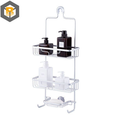 2D/3D Custom Bathroom Shower Shelf Black Self Adhesive Shower Caddy Machine Part
