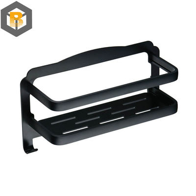 2D/3D Custom Bathroom Shower Shelf Black Self Adhesive Shower Caddy Machine Part