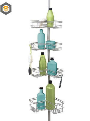 Wall Rack Storage Organizer Corner Shower Shelf Caddy Hanging Machine Part for Bathroom