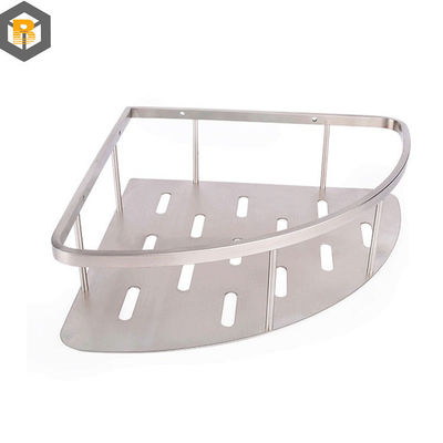 2D/3D Drawing Stainless Steel Bathroom Corner Shelf Shower Shelves Caddy Spare Part