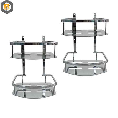 Large Capacity Basket Stainless Steel Corner Shower Caddy Custom by 2D/3D/drawing