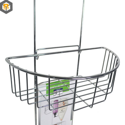 Custom by 2D Metal Wire Storage Organizer for Bathroom Hanging Shower Caddy Spare Part