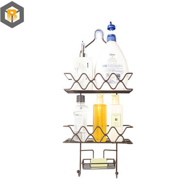 2 Tier Iron Metal Bath Corner Hanging Shower Caddy Custom by 2D/3D/Drawing Spare Part