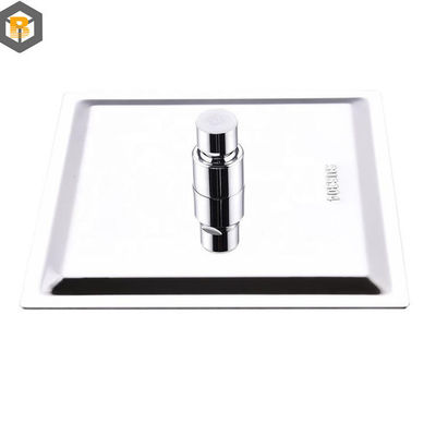 304 Stainless Steel High Pressure Rainfall Top Shower Head Spare Part Custom by 2D/3D