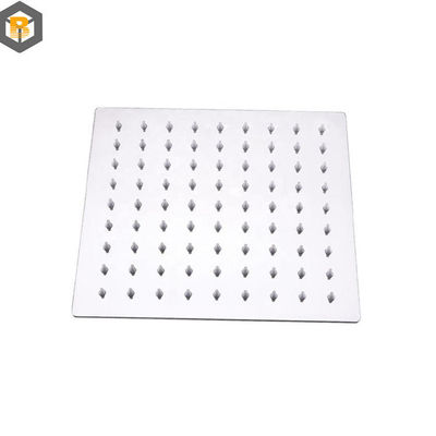 304 Stainless Steel High Pressure Rainfall Top Shower Head Spare Part Custom by 2D/3D