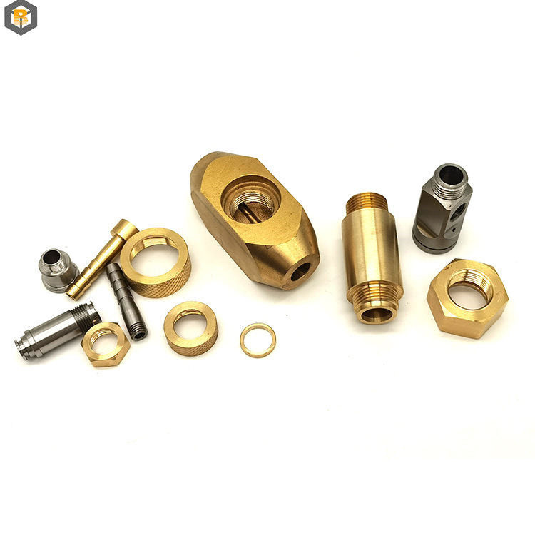 Precision Metal Fabrication for Custom Brass Parts on CNC Lathe Turning/Milling/Drilling