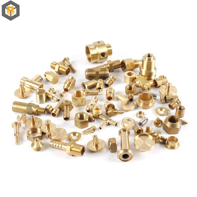 Custom by 2D/3D/drawing Brass Parts High Precision CNC Machining/Machined Spare Part