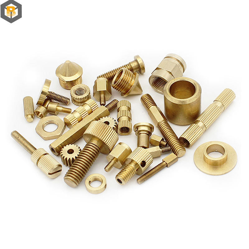 OEM Customized Polished Alloy Precision Mechanical Products CNC Brass Parts Spare Part