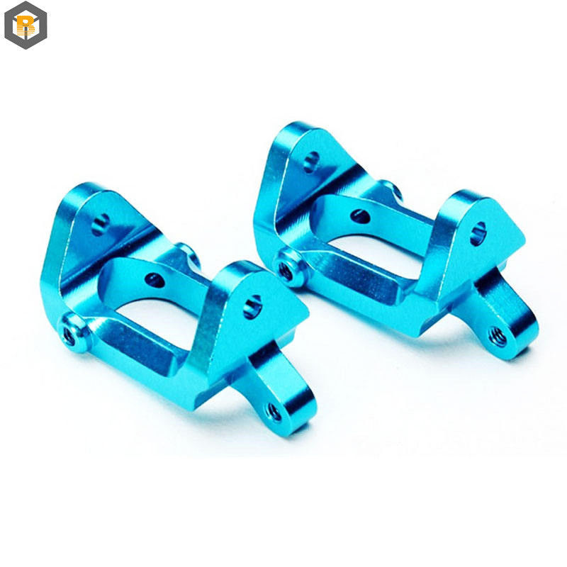 Custom 2D/3D/Drawing CNC Machining Aluminum 6061 7075 Spare Part with Black Anodized