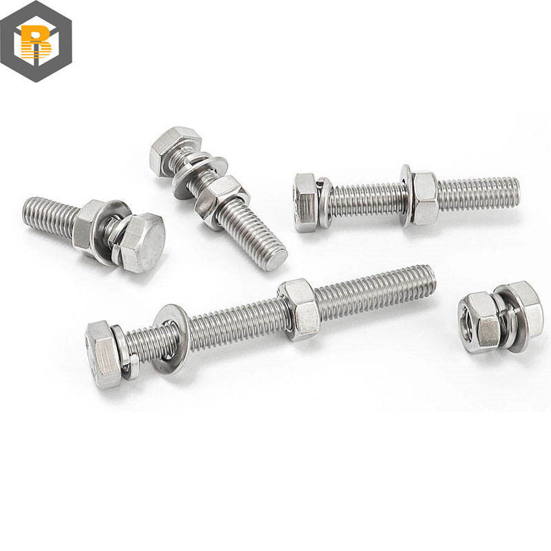Custom by 2D/3D/drawing Super Alloy Steel 25cr/2mova/B16 Hex Head Bolt Machine Part