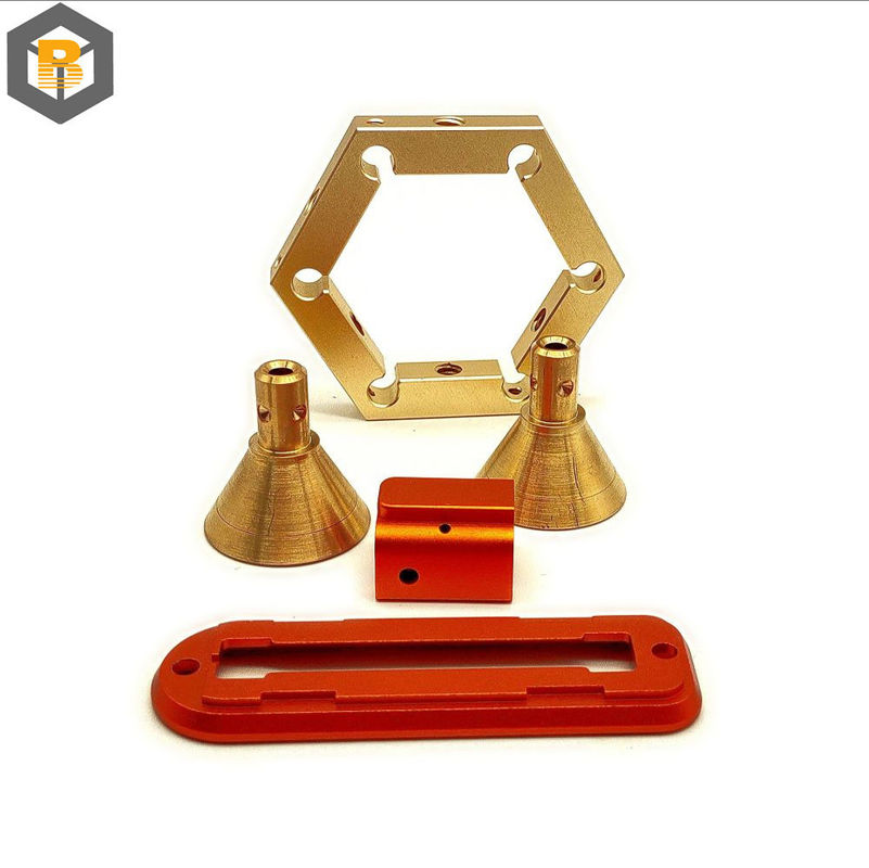 Custom 5 Axis Mini CNC Kit for Mechanical Spare Router Turning Milling Parts in 2D/3D