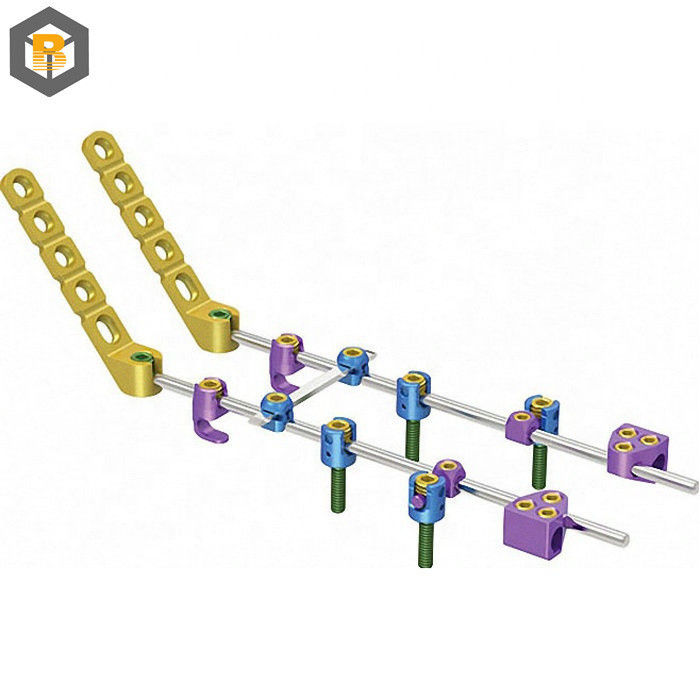 Posterior Cervical Fixation System Screw Locking Custom by 2D/3D/drawing Occipital Screw