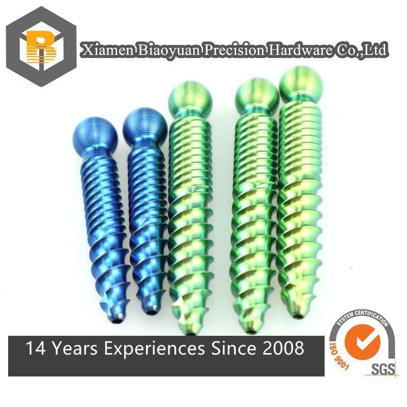 Superior Anterior Cervical Screw for Cervical Fixation in Orthopedic Surgery Implants