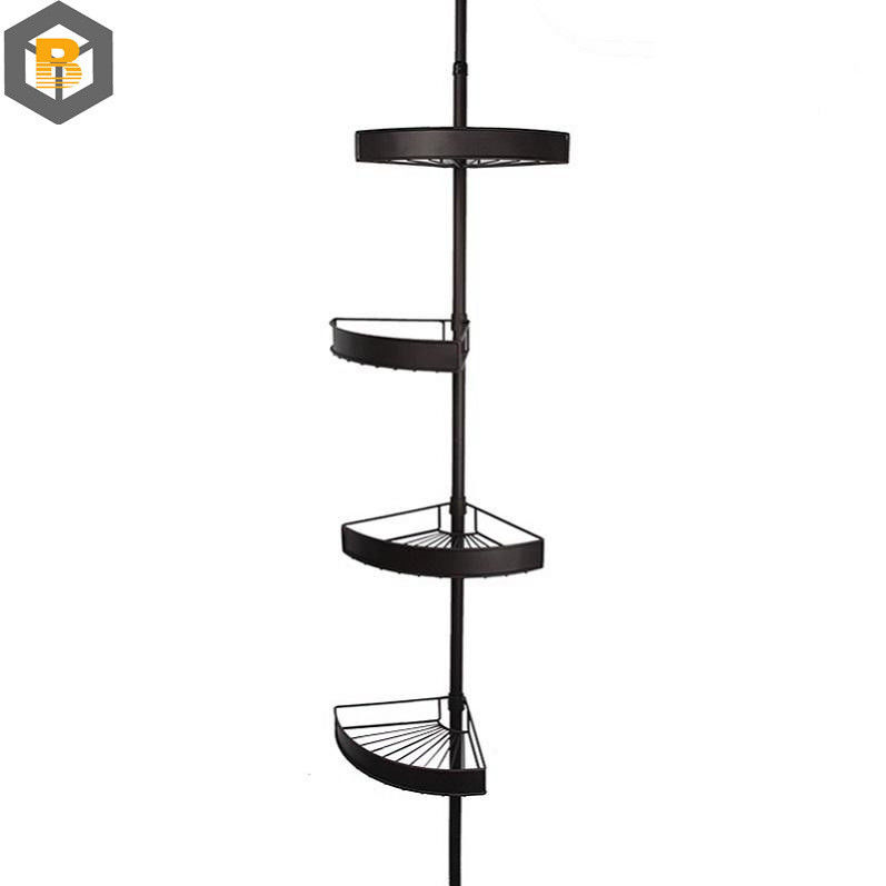 Wall Rack Storage Organizer Corner Shower Shelf Caddy Hanging Machine Part for Bathroom
