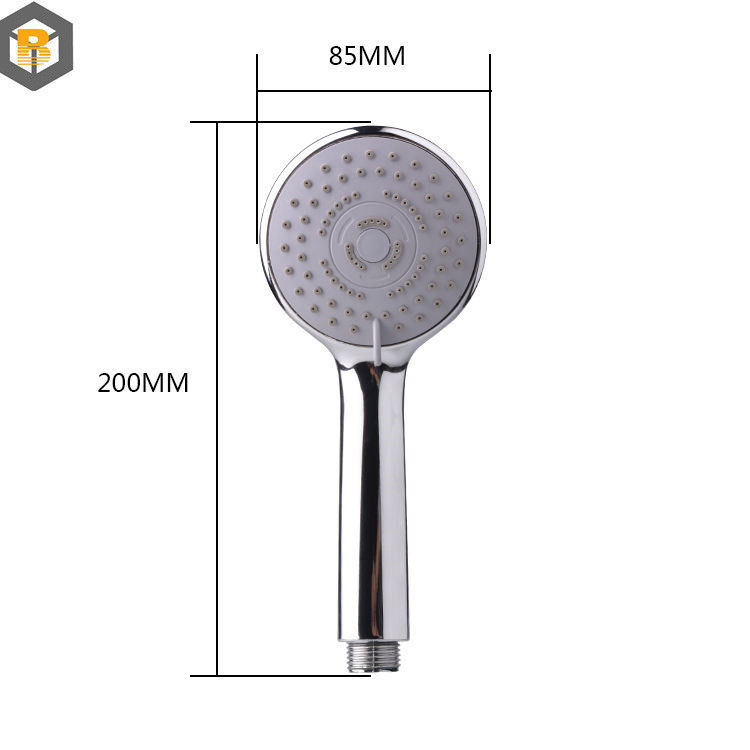 High Pressure Hand Held Shower Head Spare Part for Bathroom Designed by 2D/3D Drawing
